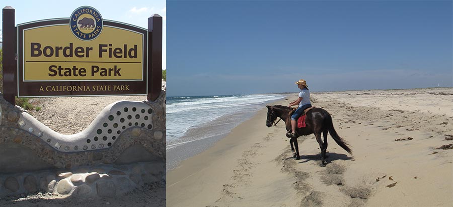 Border State Park Sign